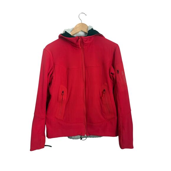Arc’teryx Women’s Hyllus Hoody Red Large - Picture 2 of 11